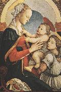 modonna with Child and an Angel (mk36) Sandro Botticelli